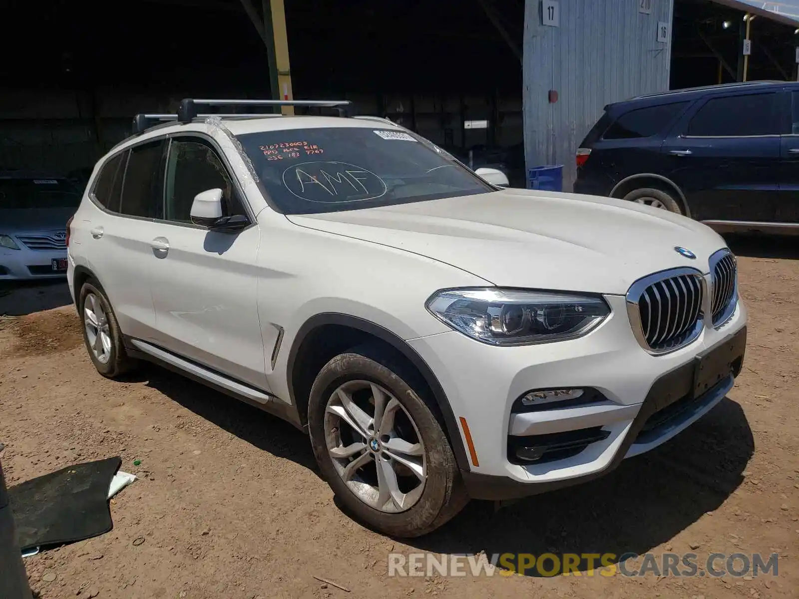 1 Photograph of a damaged car 5UXTR7C58KLR39769 BMW X3 2019