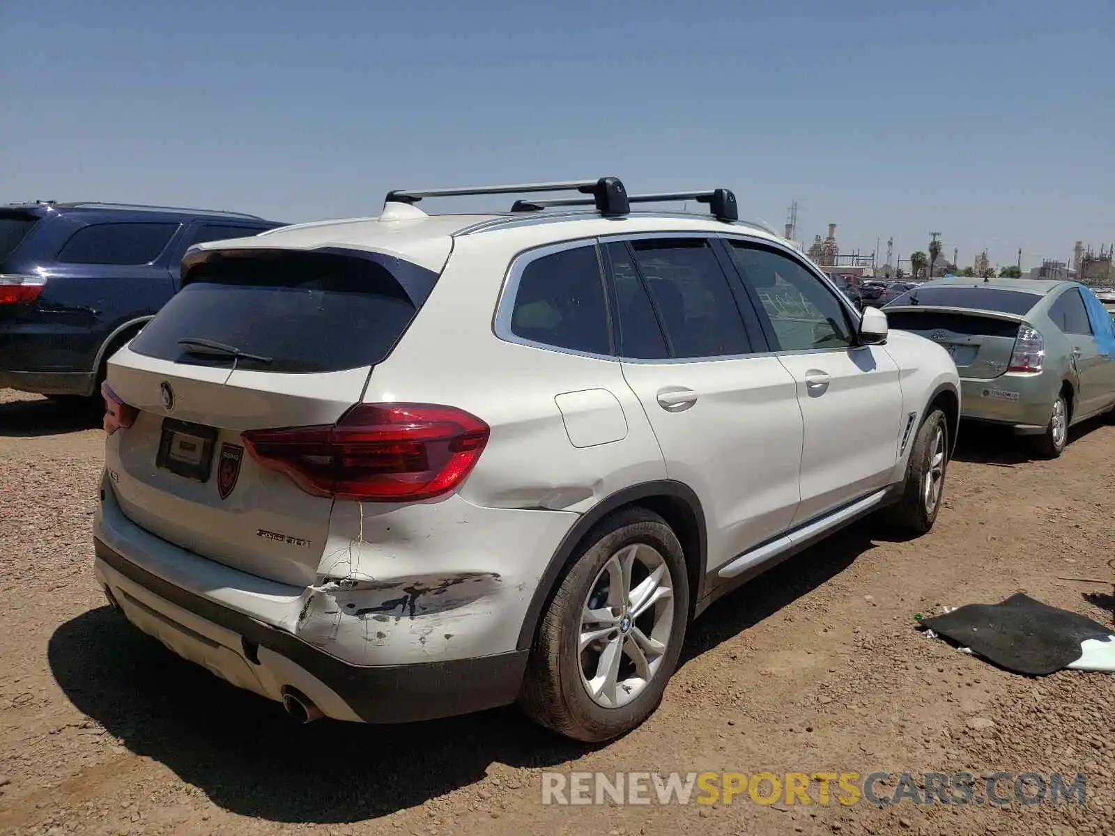 4 Photograph of a damaged car 5UXTR7C58KLR39769 BMW X3 2019