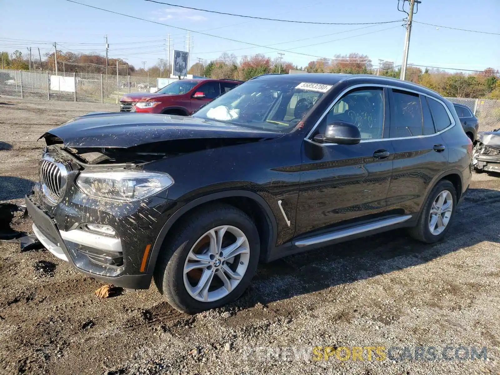 2 Photograph of a damaged car 5UXTR7C58KLR44549 BMW X3 2019