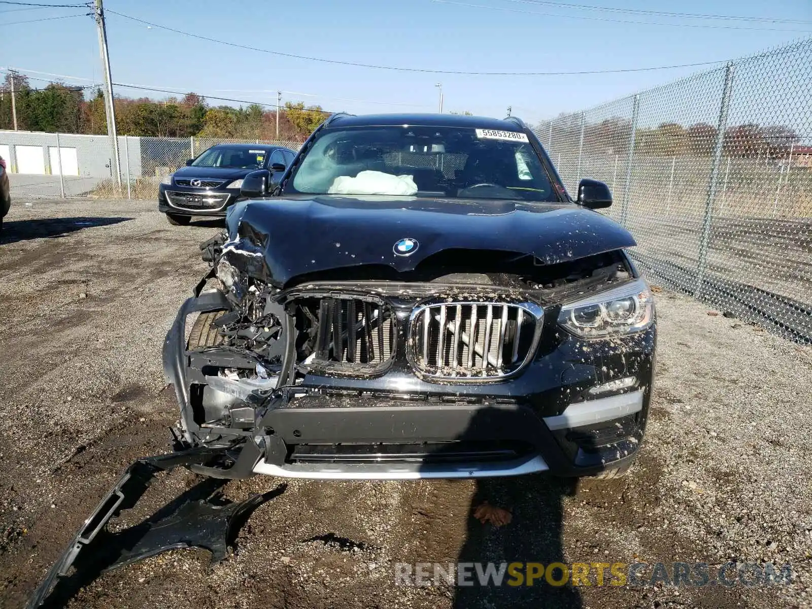 9 Photograph of a damaged car 5UXTR7C58KLR44549 BMW X3 2019