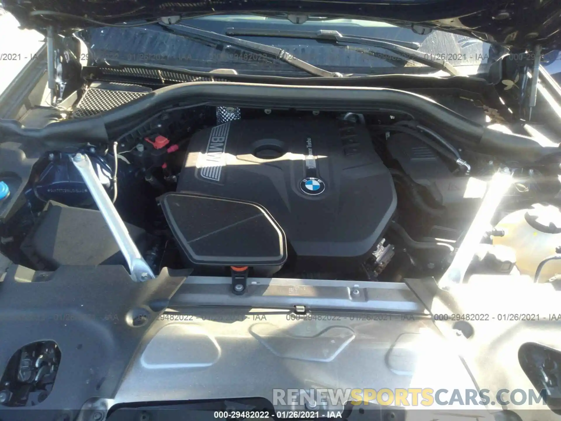 10 Фотография поврежденного автомобиля 5UXTR7C58KLR45443 BMW X3 2019