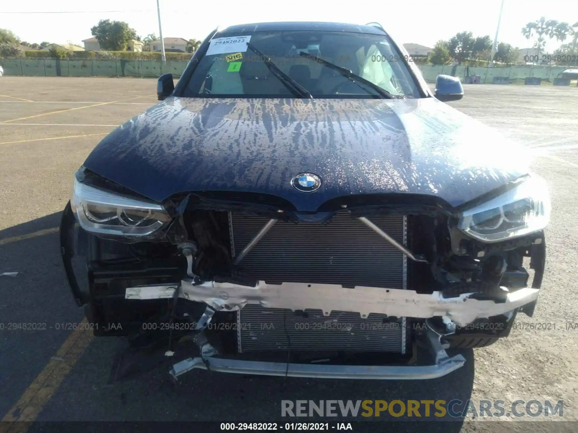 6 Photograph of a damaged car 5UXTR7C58KLR45443 BMW X3 2019
