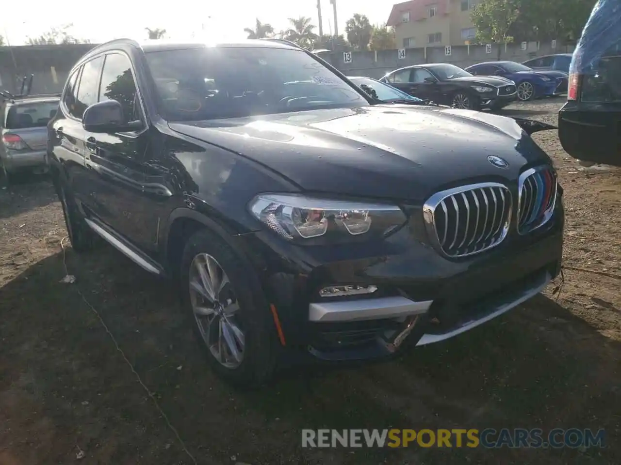 1 Photograph of a damaged car 5UXTR7C58KLR48178 BMW X3 2019