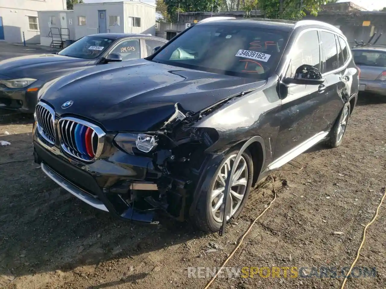 2 Photograph of a damaged car 5UXTR7C58KLR48178 BMW X3 2019