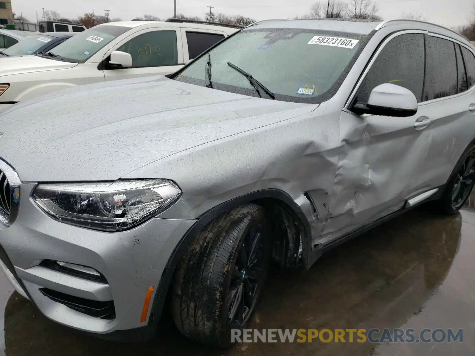 9 Photograph of a damaged car 5UXTR7C58KLR48293 BMW X3 2019