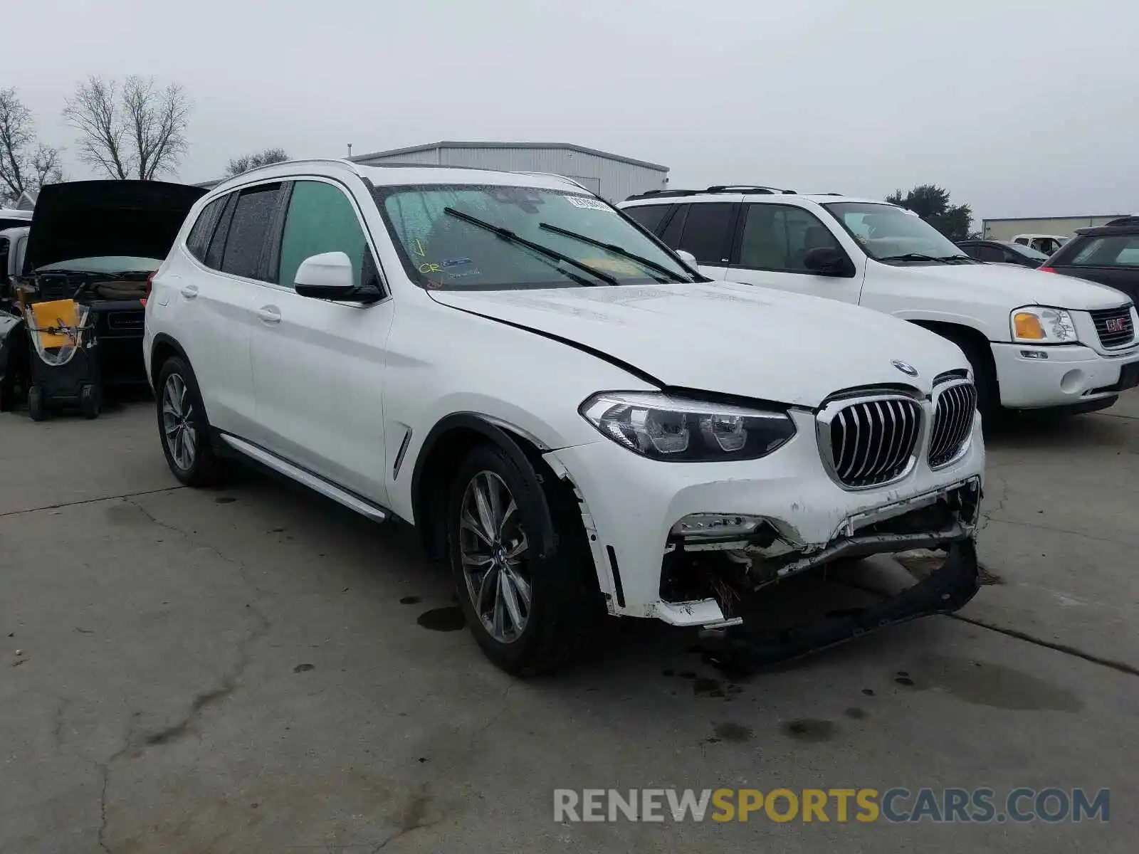 1 Photograph of a damaged car 5UXTR7C58KLR49783 BMW X3 2019