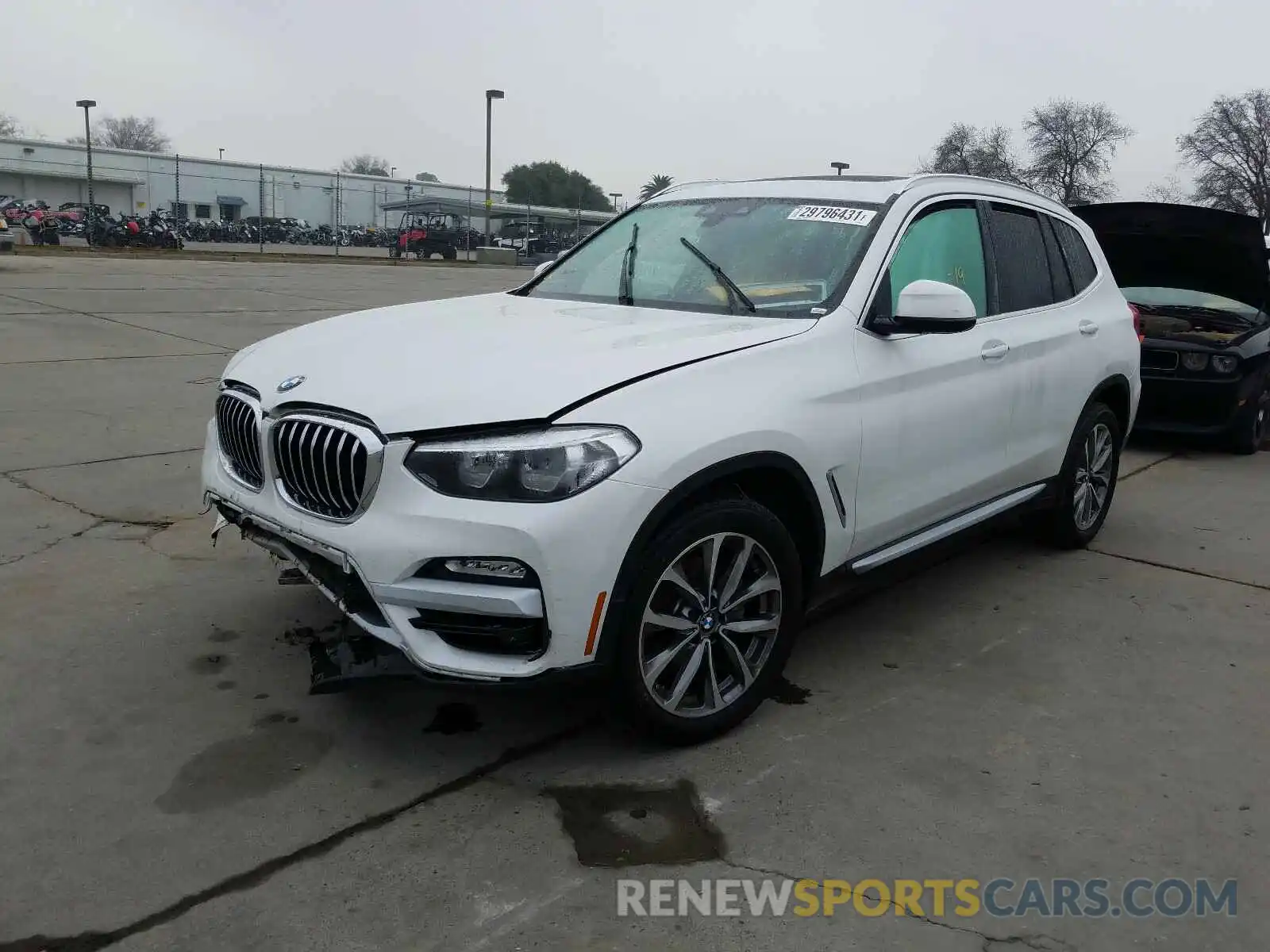 2 Photograph of a damaged car 5UXTR7C58KLR49783 BMW X3 2019