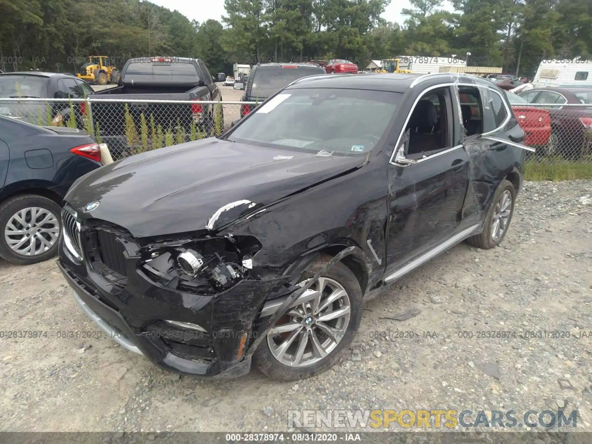 2 Фотография поврежденного автомобиля 5UXTR7C58KLR51050 BMW X3 2019