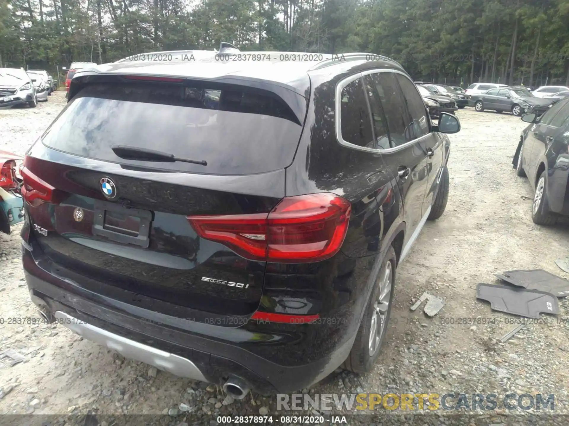 4 Фотография поврежденного автомобиля 5UXTR7C58KLR51050 BMW X3 2019