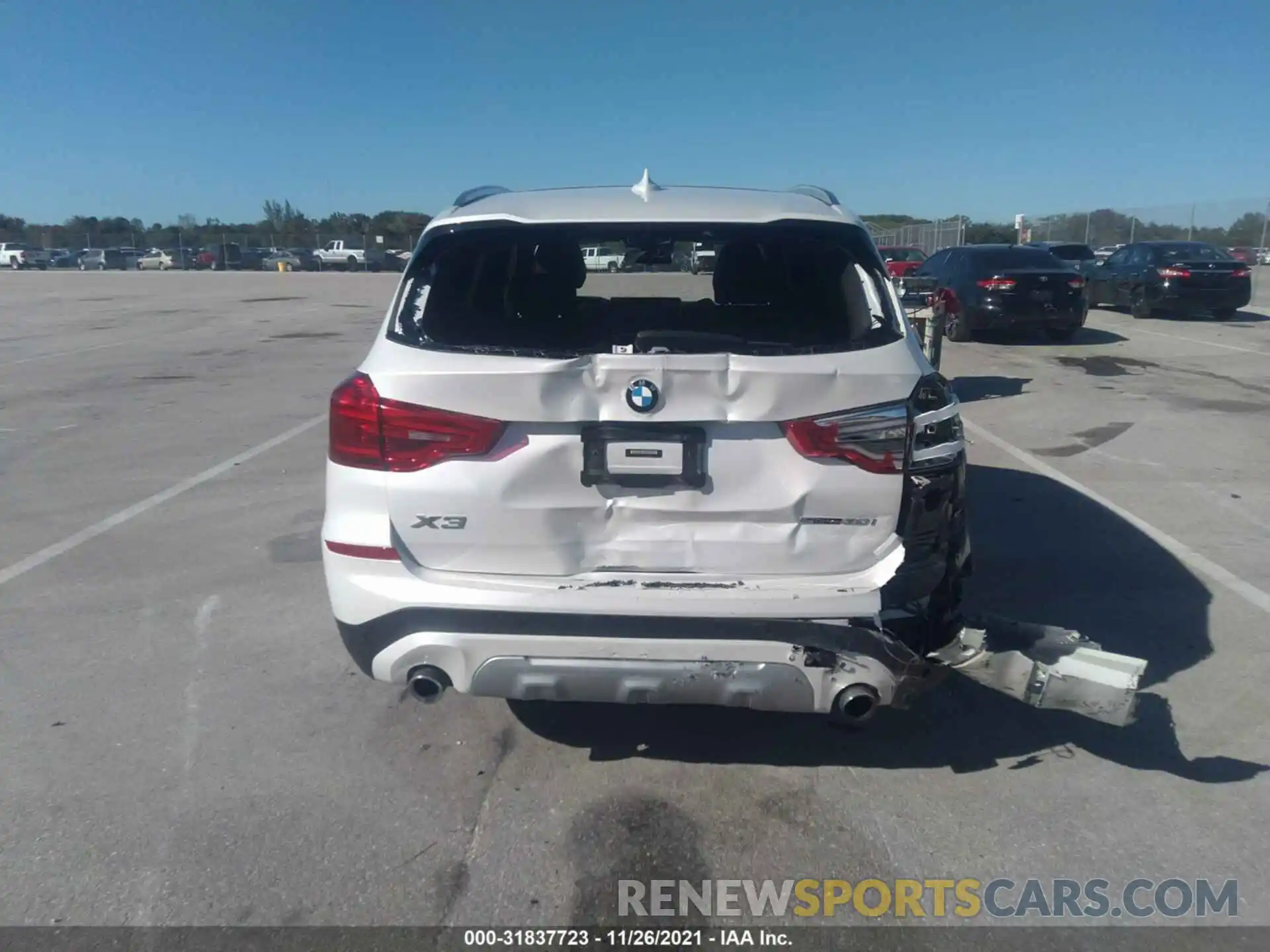 6 Photograph of a damaged car 5UXTR7C58KLR52456 BMW X3 2019