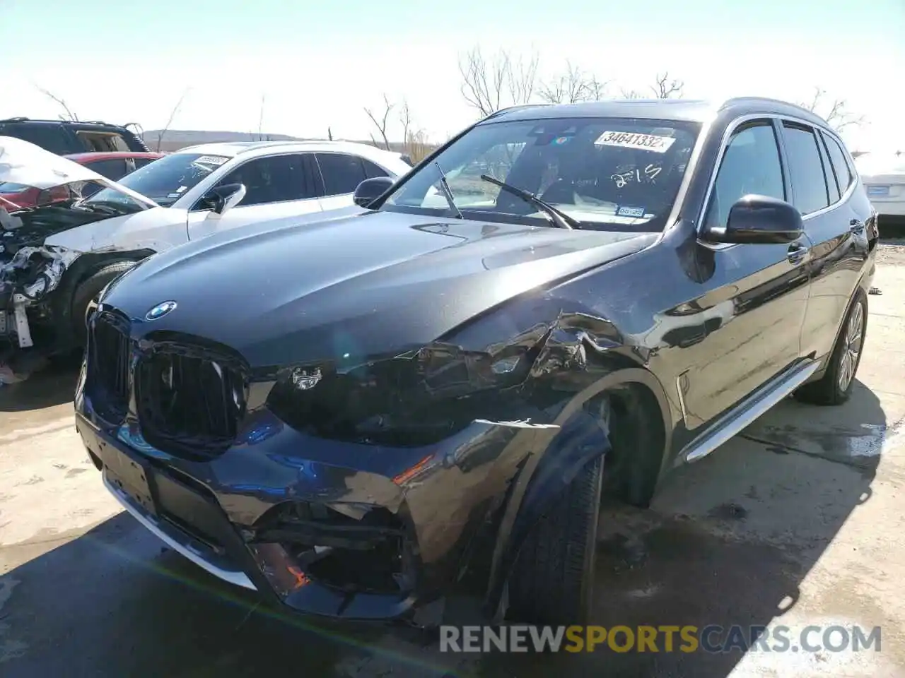 9 Photograph of a damaged car 5UXTR7C59KLA48375 BMW X3 2019