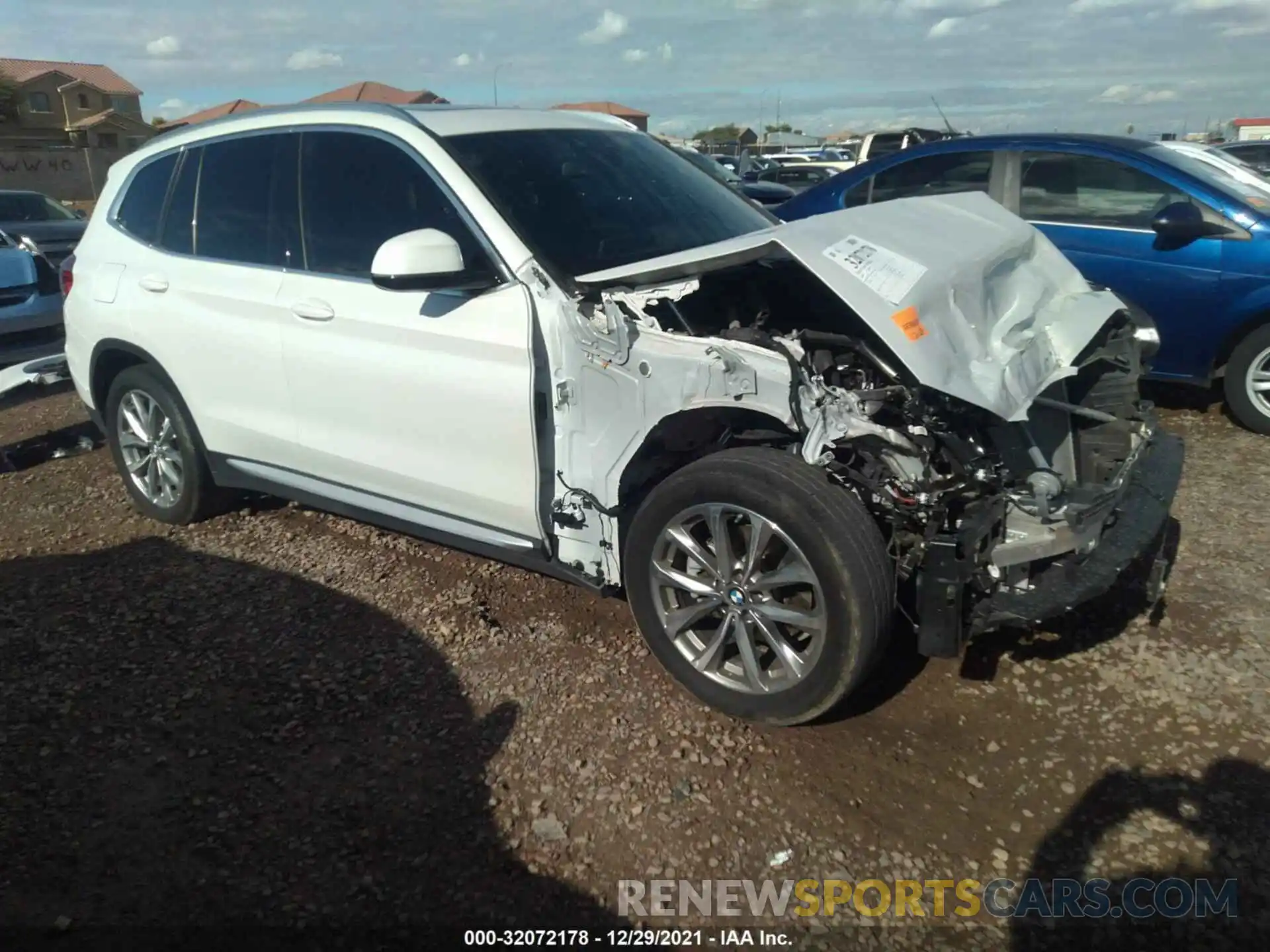 1 Photograph of a damaged car 5UXTR7C59KLE88418 BMW X3 2019