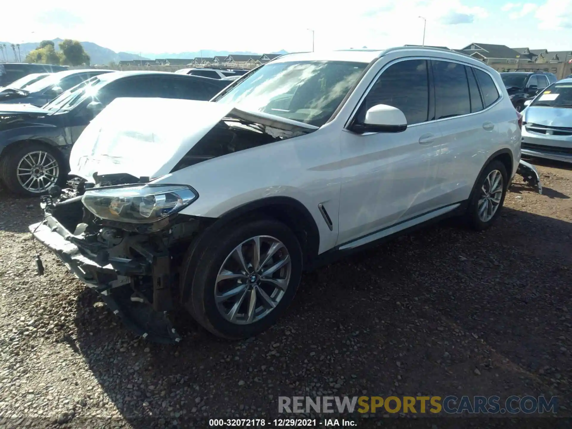 2 Photograph of a damaged car 5UXTR7C59KLE88418 BMW X3 2019