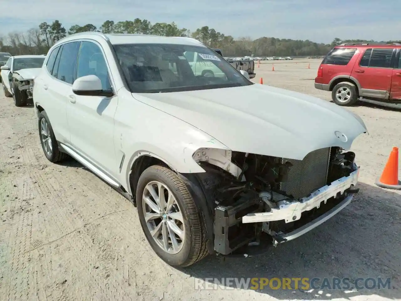 1 Photograph of a damaged car 5UXTR7C59KLE93747 BMW X3 2019