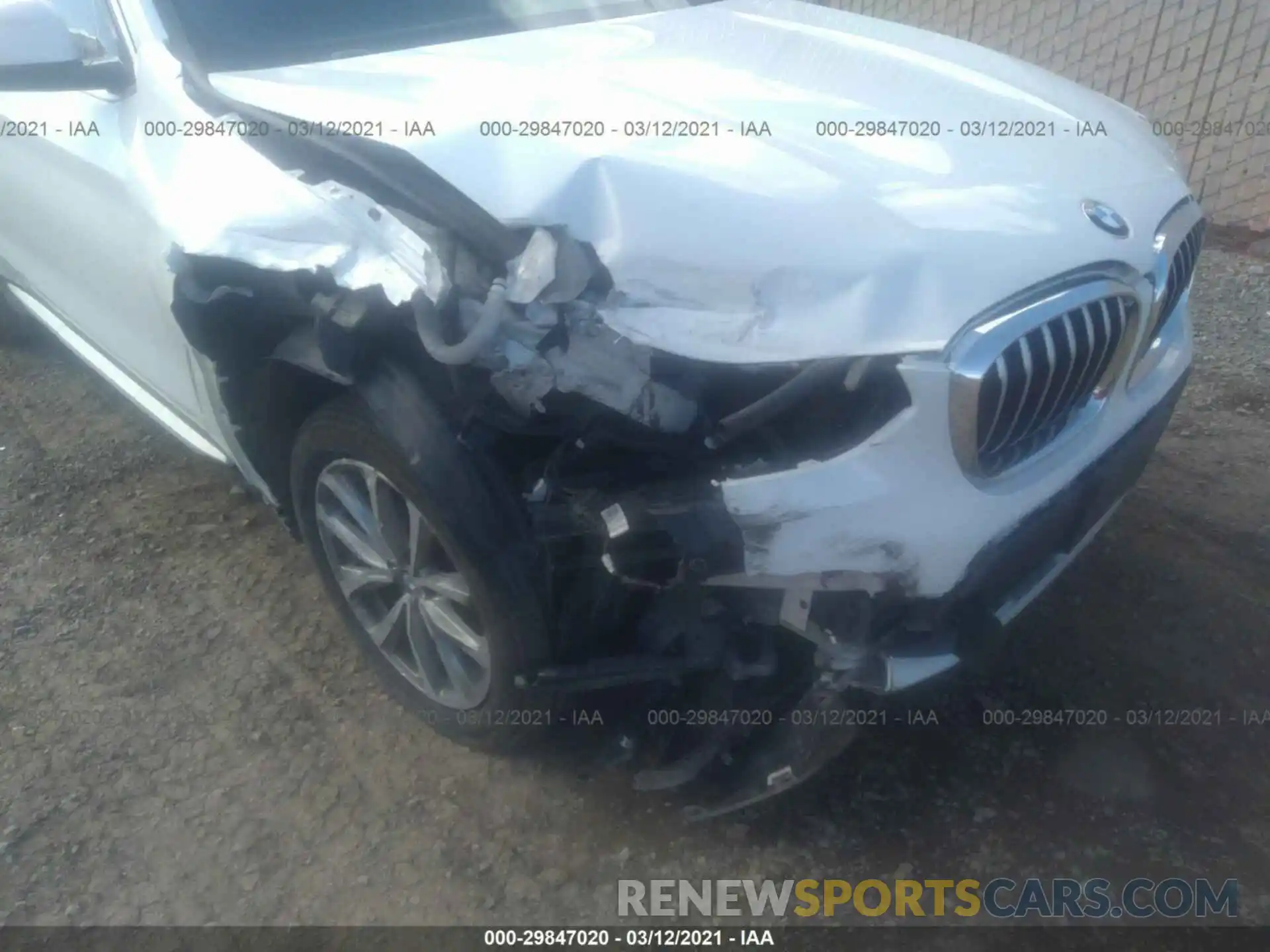 6 Photograph of a damaged car 5UXTR7C59KLE94249 BMW X3 2019
