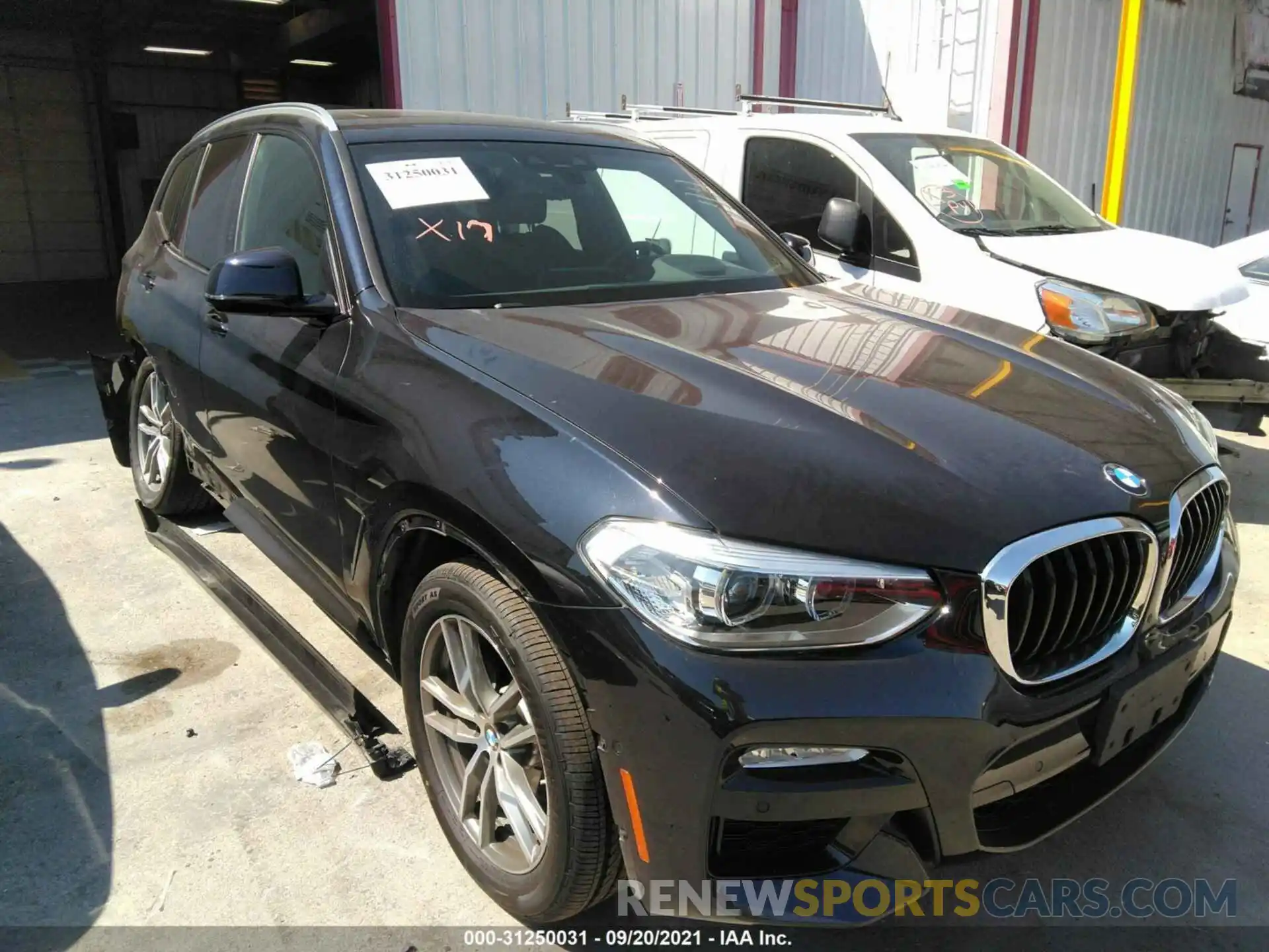 1 Photograph of a damaged car 5UXTR7C59KLE97975 BMW X3 2019