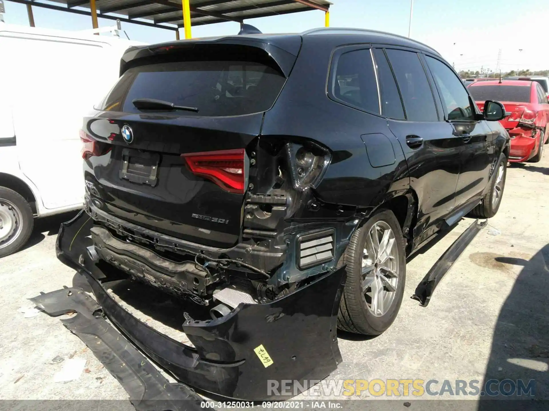 4 Photograph of a damaged car 5UXTR7C59KLE97975 BMW X3 2019