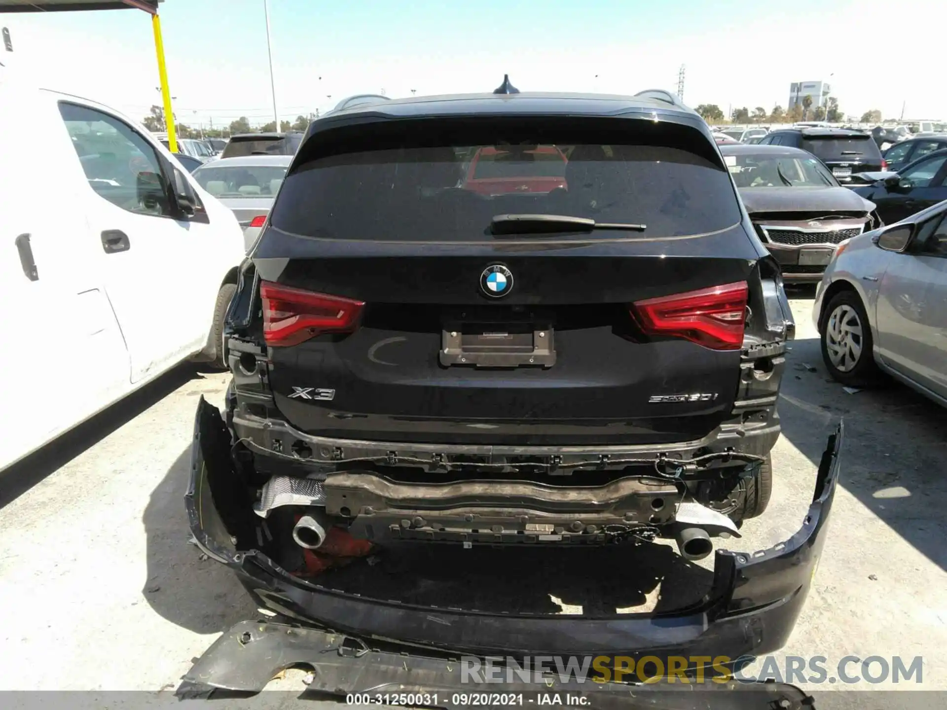 6 Photograph of a damaged car 5UXTR7C59KLE97975 BMW X3 2019