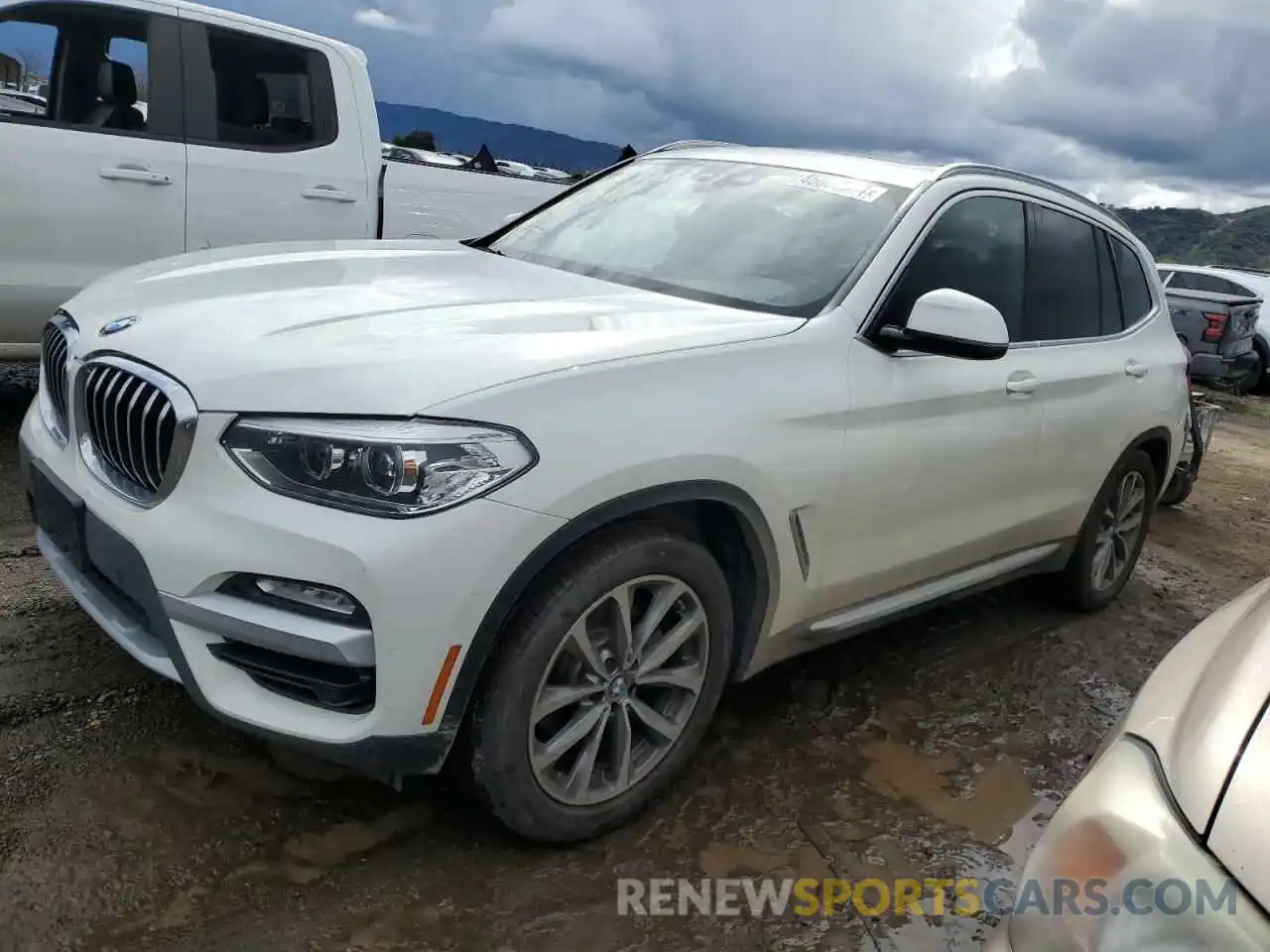 1 Photograph of a damaged car 5UXTR7C59KLE98429 BMW X3 2019