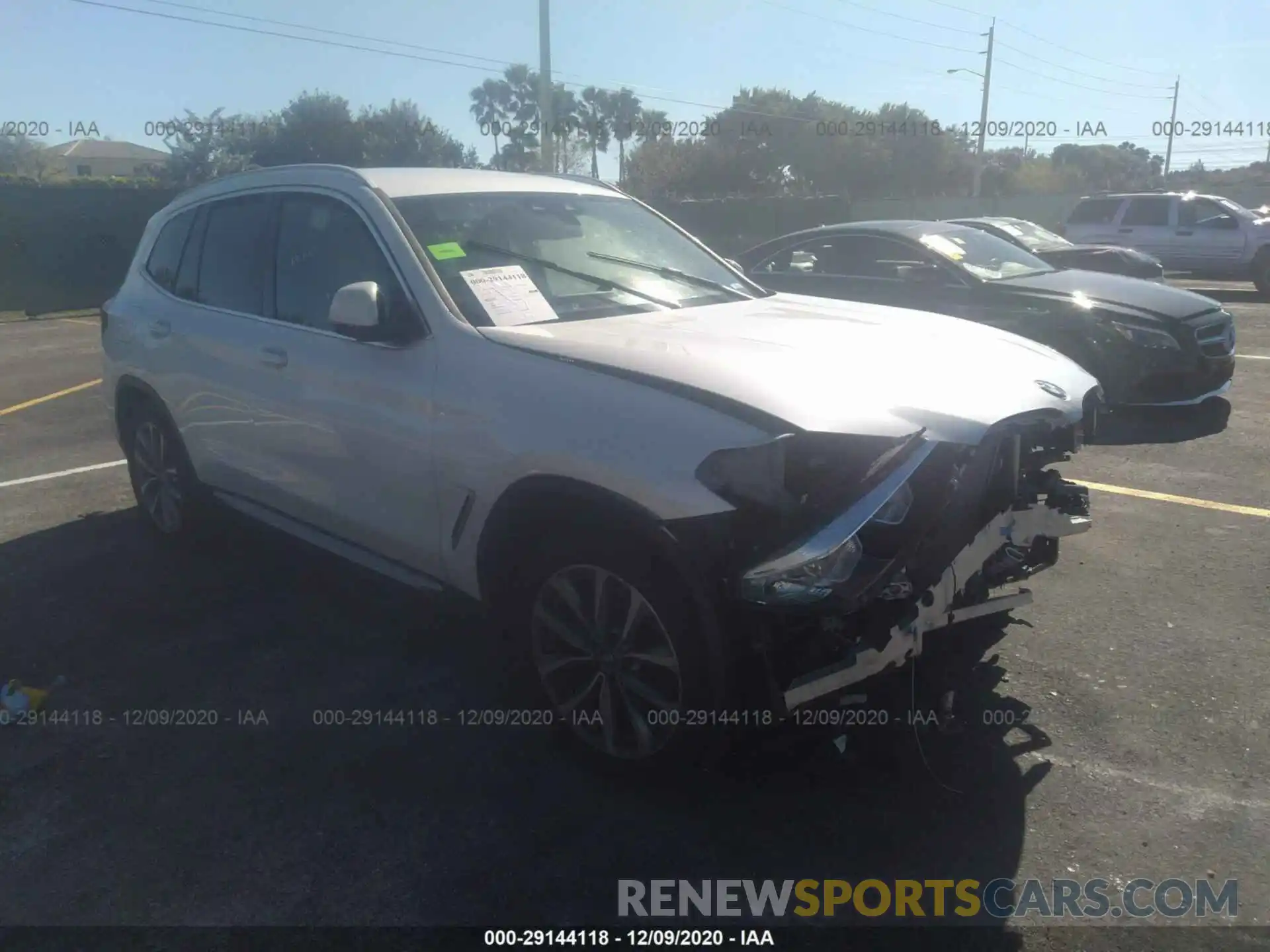 1 Photograph of a damaged car 5UXTR7C59KLF23345 BMW X3 2019