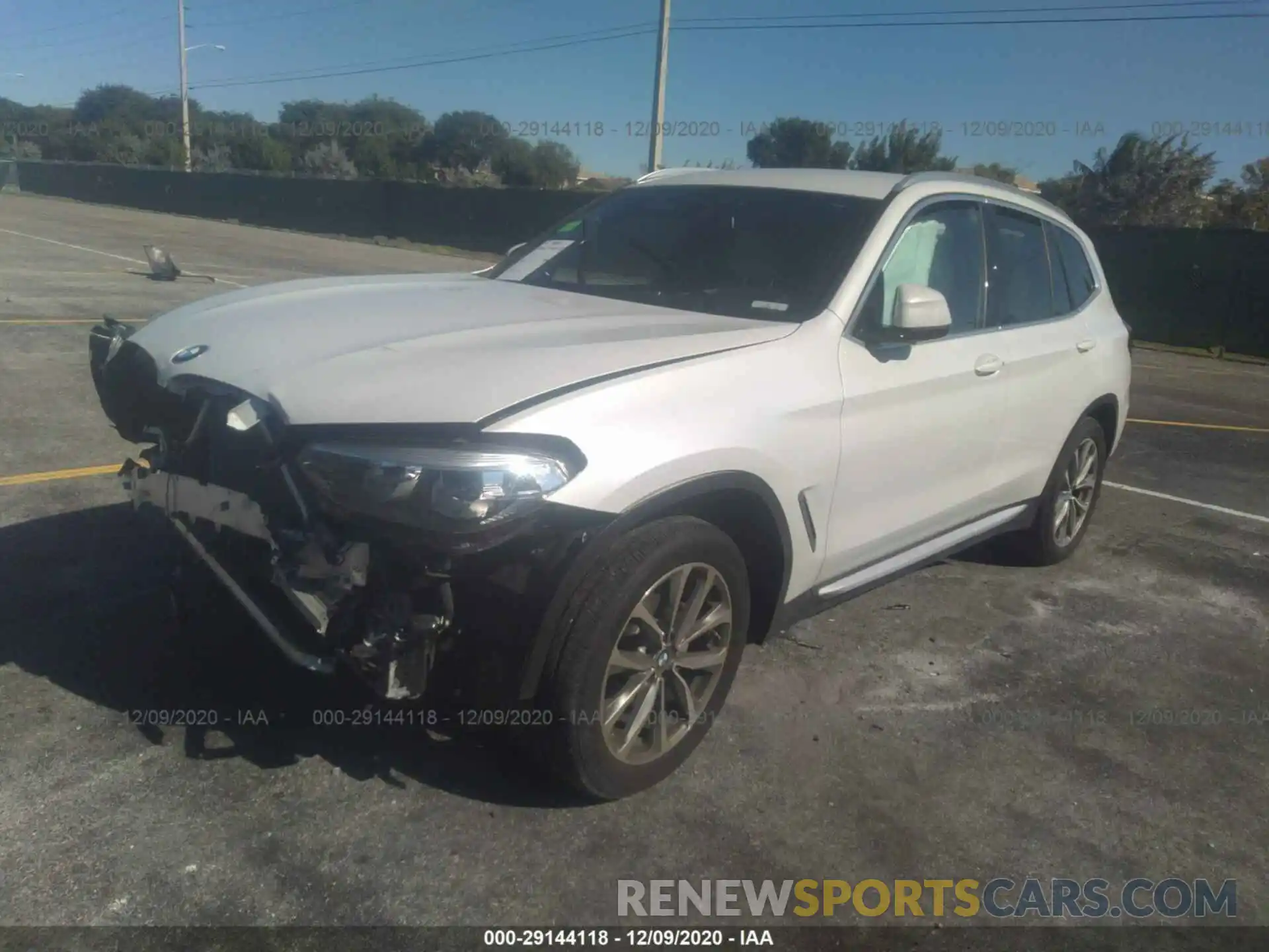 2 Photograph of a damaged car 5UXTR7C59KLF23345 BMW X3 2019