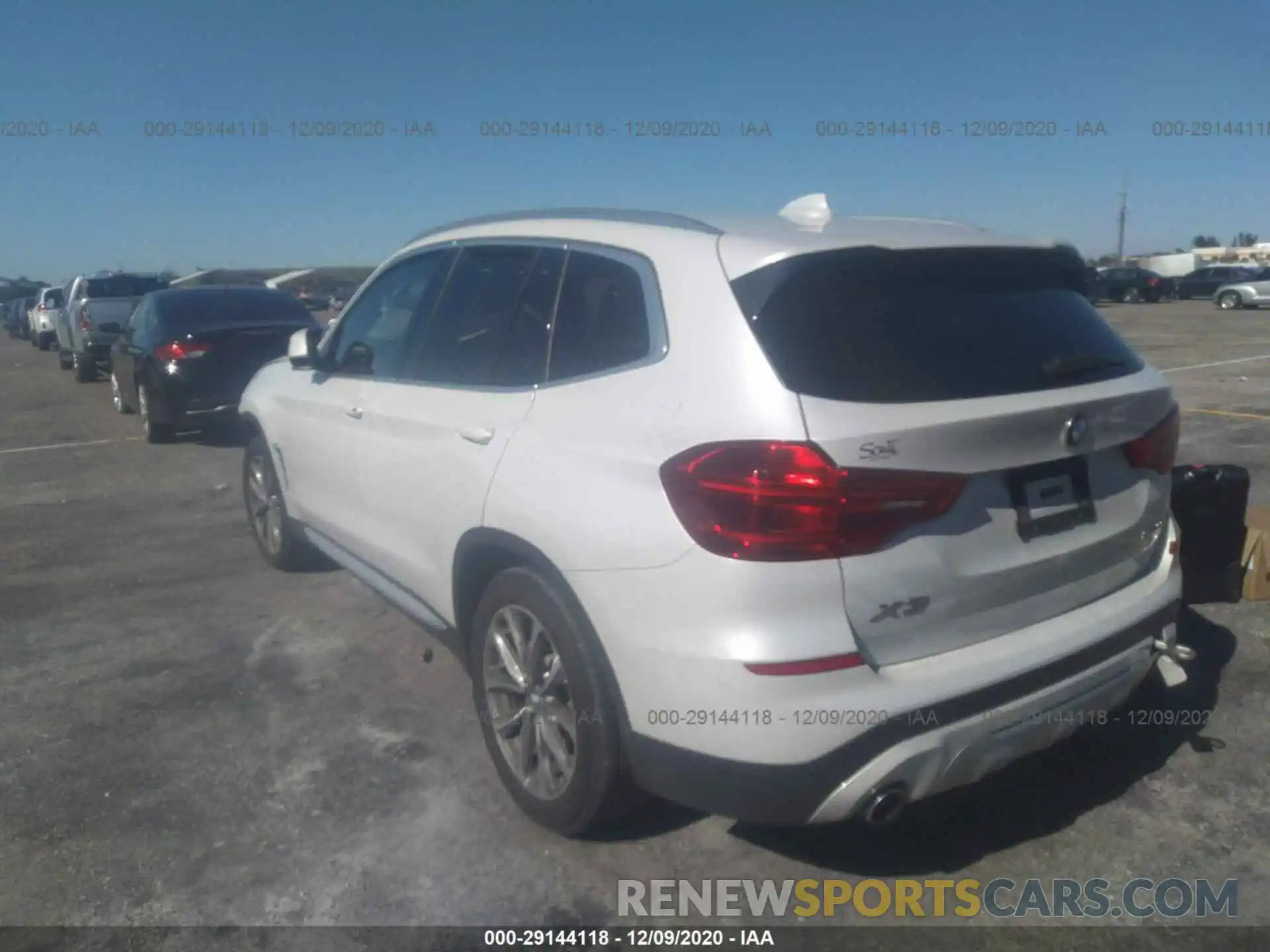 3 Photograph of a damaged car 5UXTR7C59KLF23345 BMW X3 2019