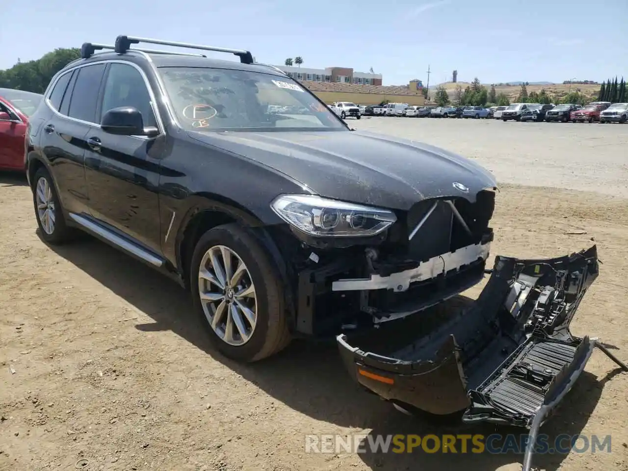 1 Photograph of a damaged car 5UXTR7C59KLF26620 BMW X3 2019