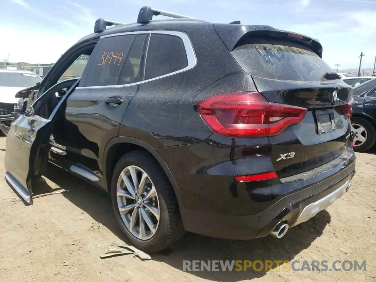 3 Photograph of a damaged car 5UXTR7C59KLF26620 BMW X3 2019