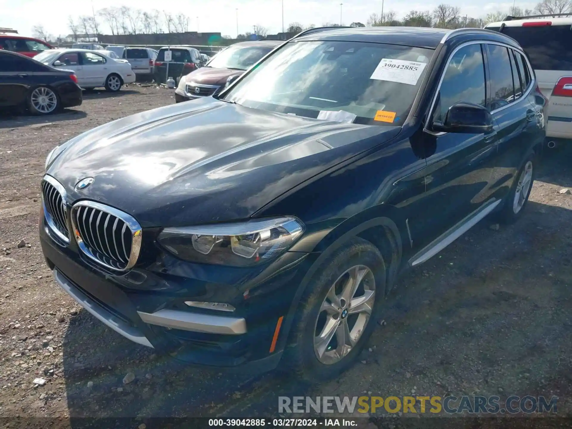 14 Photograph of a damaged car 5UXTR7C59KLF26925 BMW X3 2019