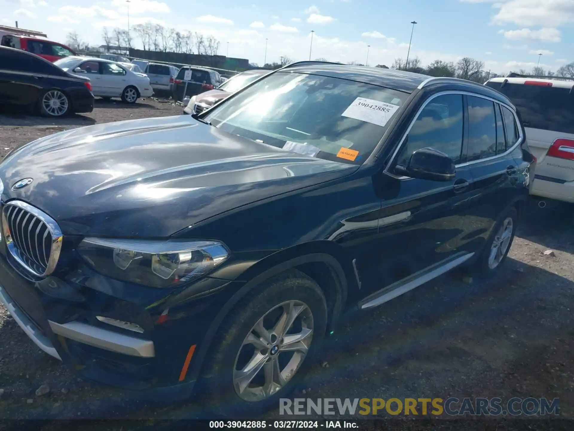 2 Photograph of a damaged car 5UXTR7C59KLF26925 BMW X3 2019