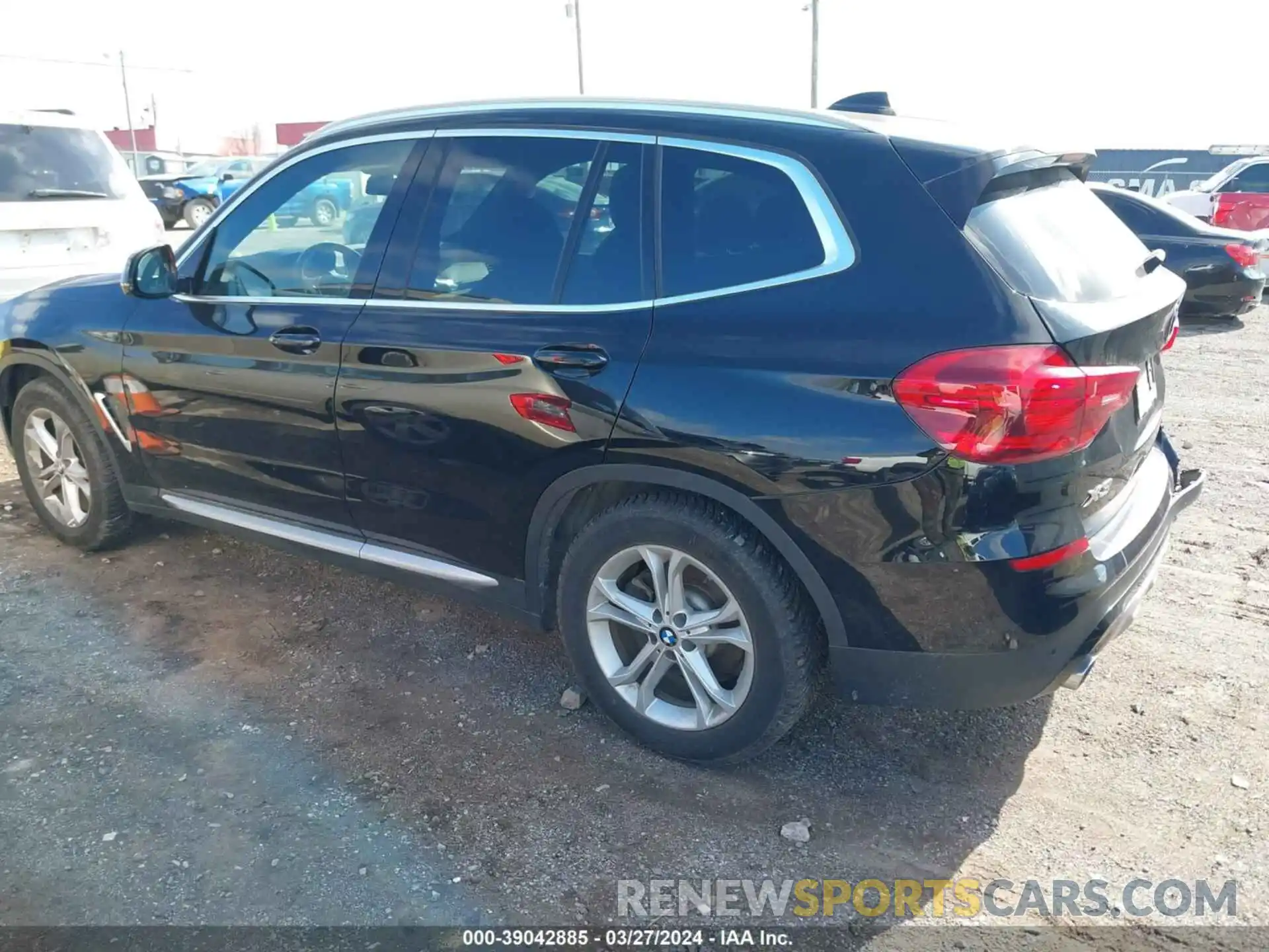 3 Photograph of a damaged car 5UXTR7C59KLF26925 BMW X3 2019