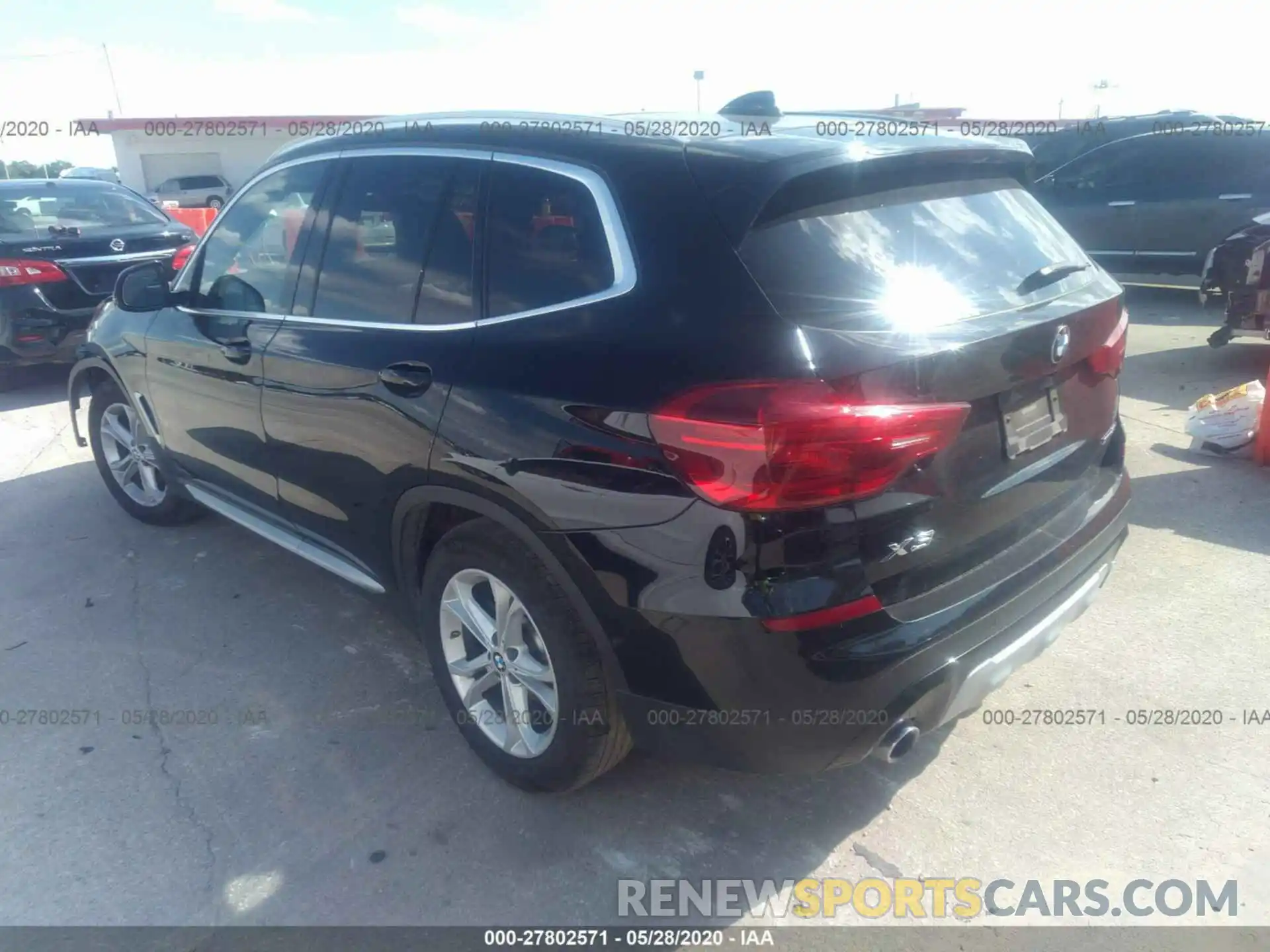 3 Photograph of a damaged car 5UXTR7C59KLF28707 BMW X3 2019