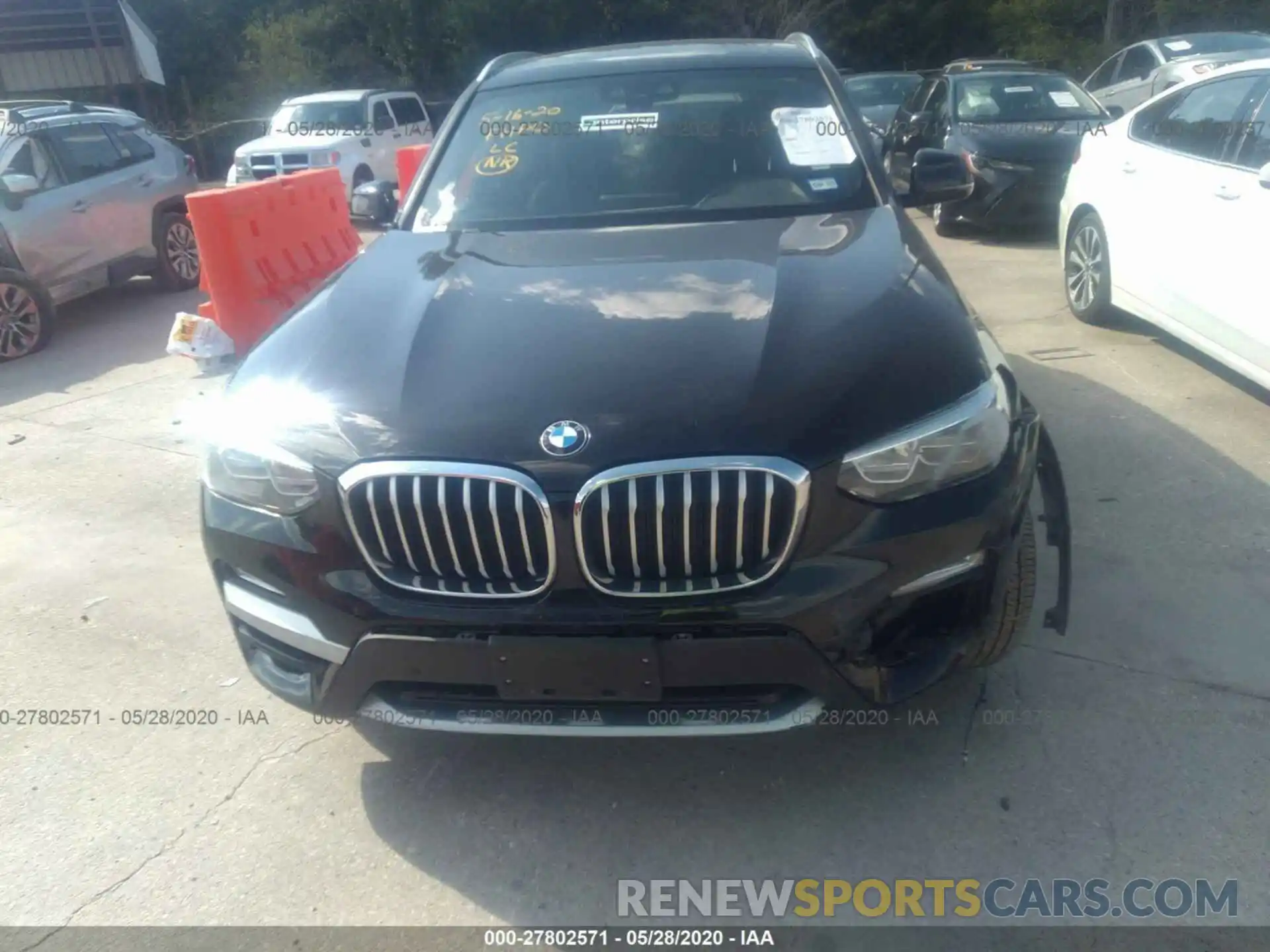 6 Photograph of a damaged car 5UXTR7C59KLF28707 BMW X3 2019