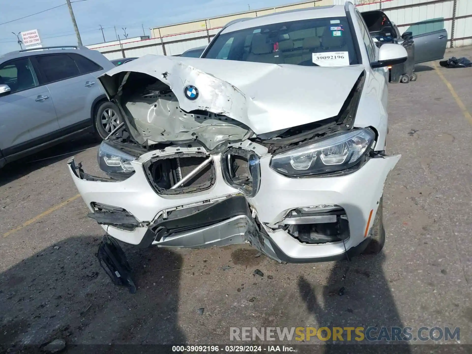 12 Фотография поврежденного автомобиля 5UXTR7C59KLF29288 BMW X3 2019