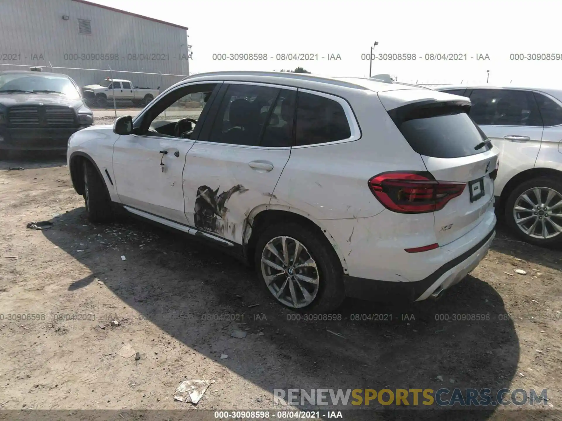 3 Photograph of a damaged car 5UXTR7C59KLF32773 BMW X3 2019