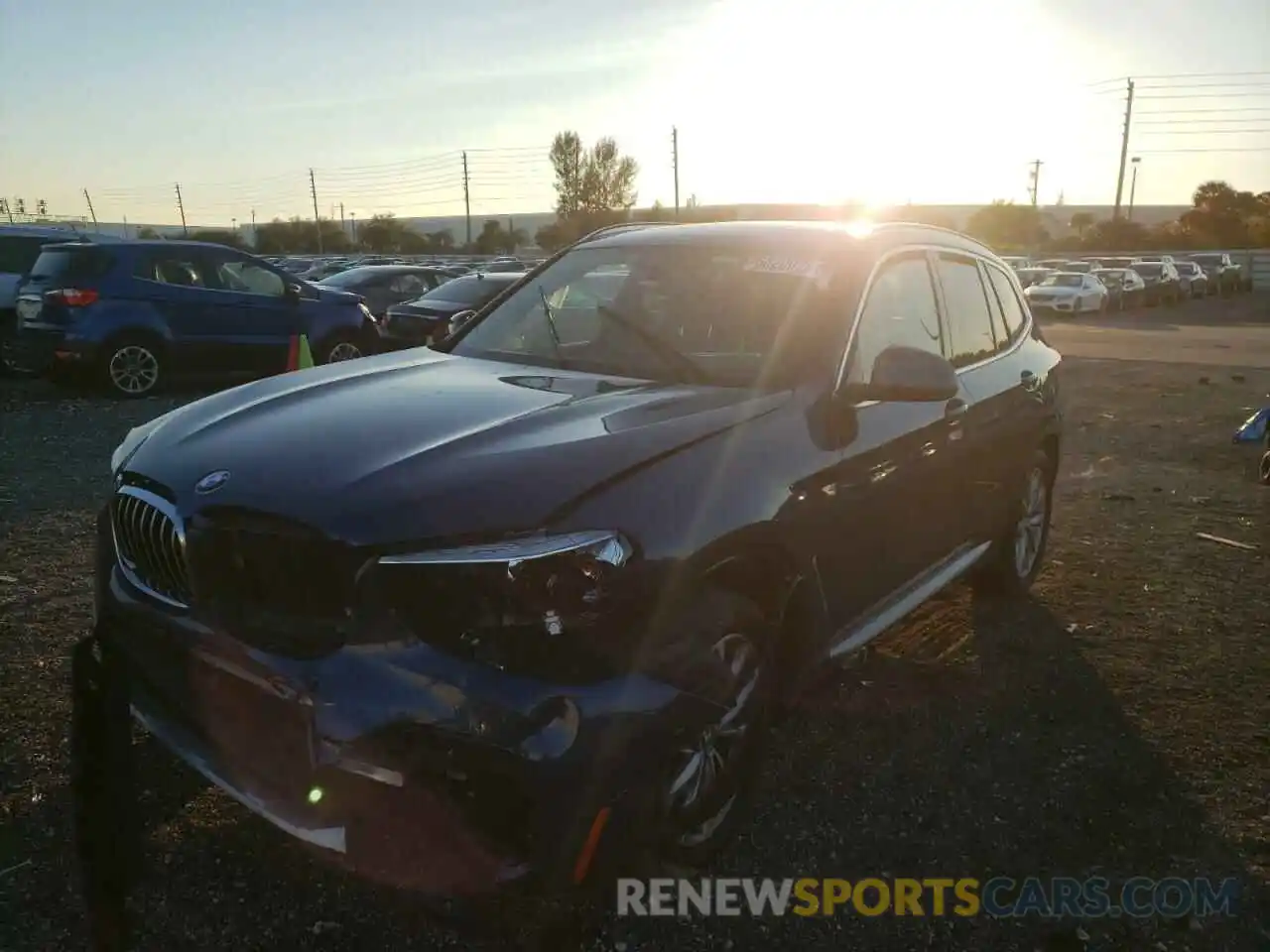 2 Photograph of a damaged car 5UXTR7C59KLF33437 BMW X3 2019