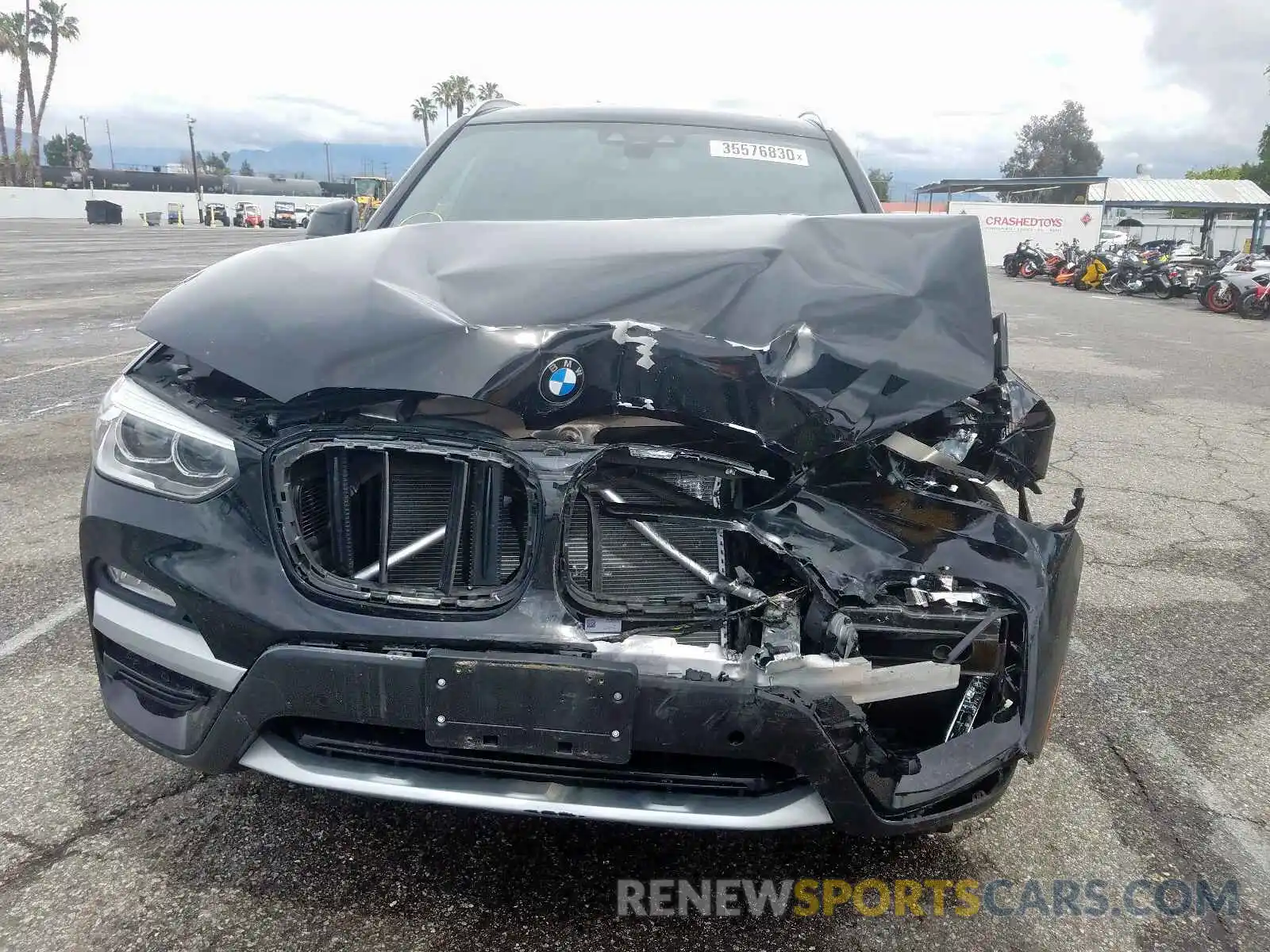 9 Photograph of a damaged car 5UXTR7C59KLF34149 BMW X3 2019