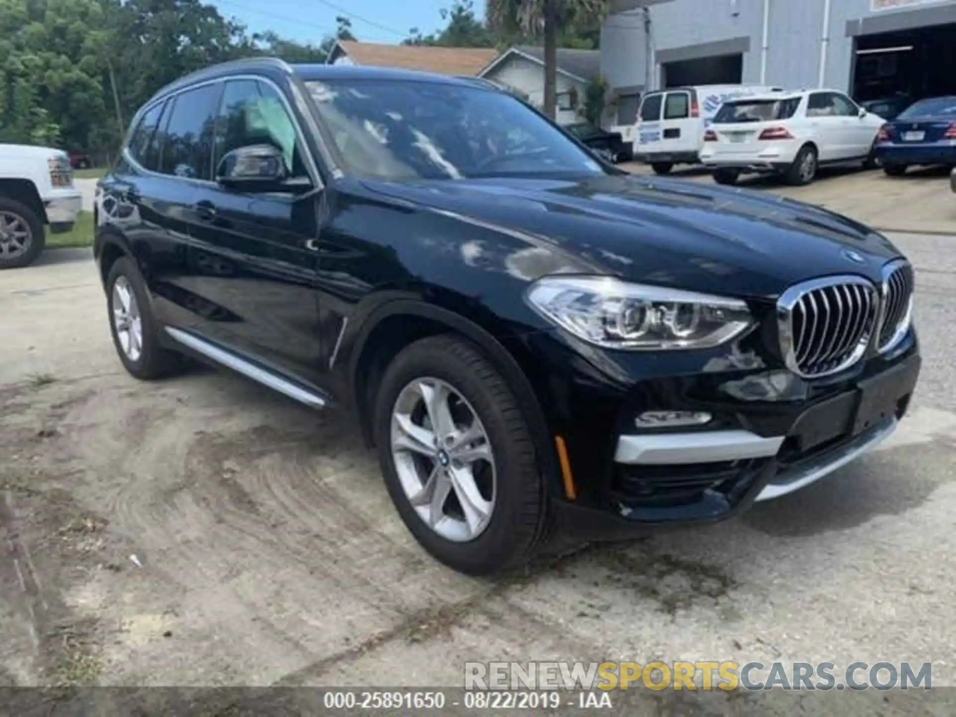 1 Photograph of a damaged car 5UXTR7C59KLF34393 BMW X3 2019