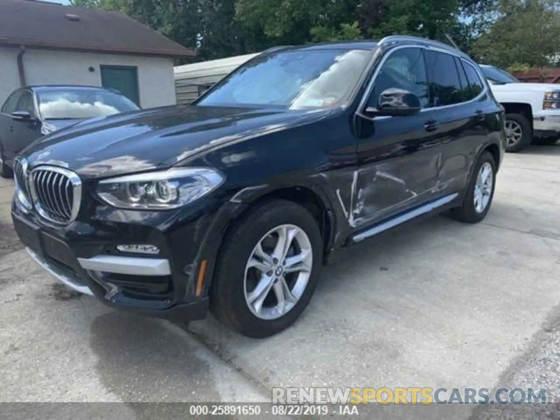 2 Photograph of a damaged car 5UXTR7C59KLF34393 BMW X3 2019