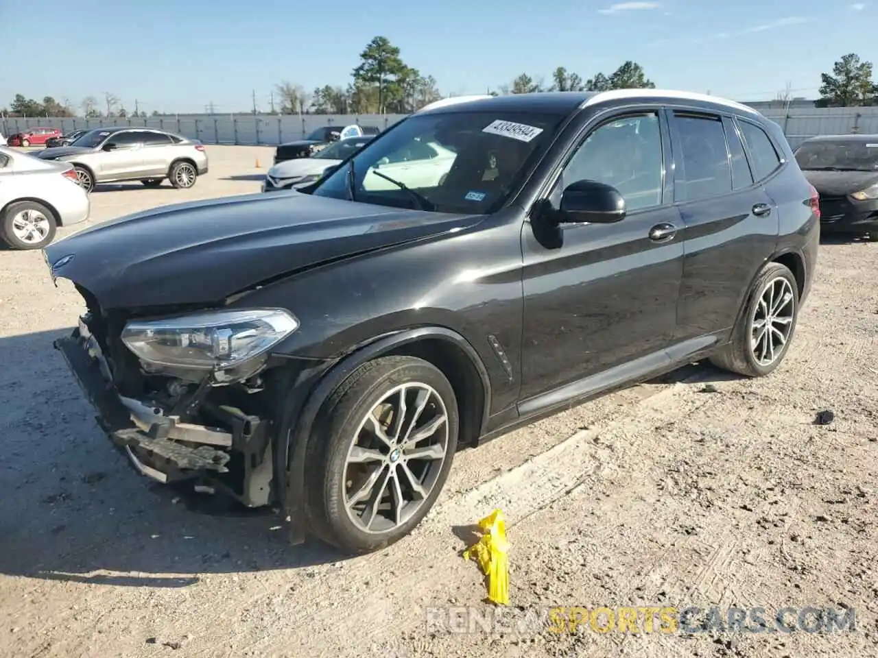 1 Photograph of a damaged car 5UXTR7C59KLF36354 BMW X3 2019