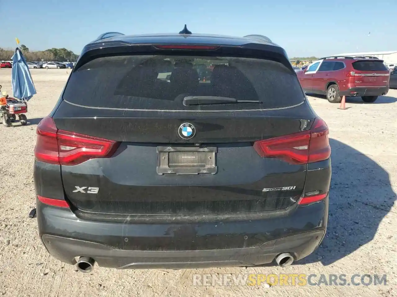 6 Photograph of a damaged car 5UXTR7C59KLF36354 BMW X3 2019