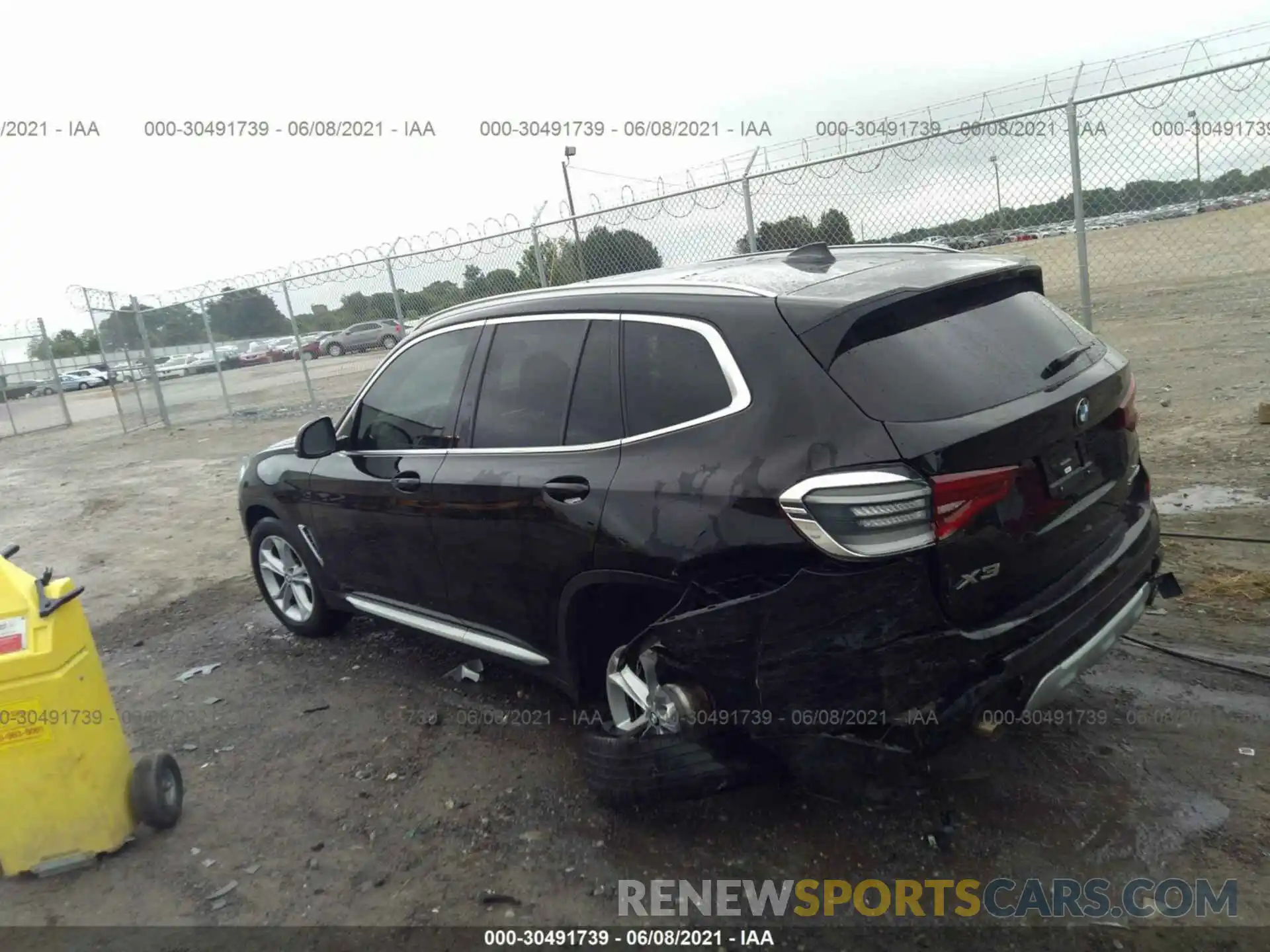 3 Photograph of a damaged car 5UXTR7C59KLR39618 BMW X3 2019