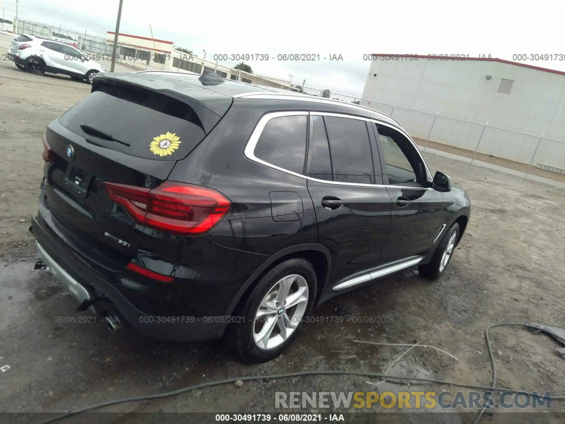 4 Фотография поврежденного автомобиля 5UXTR7C59KLR39618 BMW X3 2019