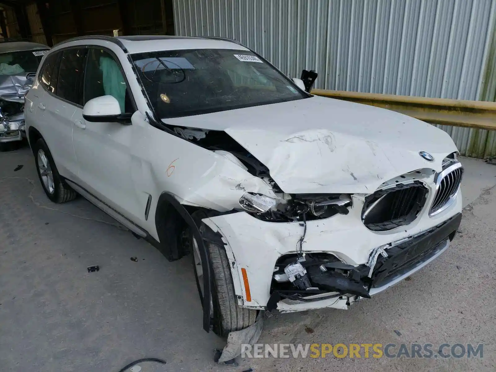 1 Photograph of a damaged car 5UXTR7C59KLR43930 BMW X3 2019