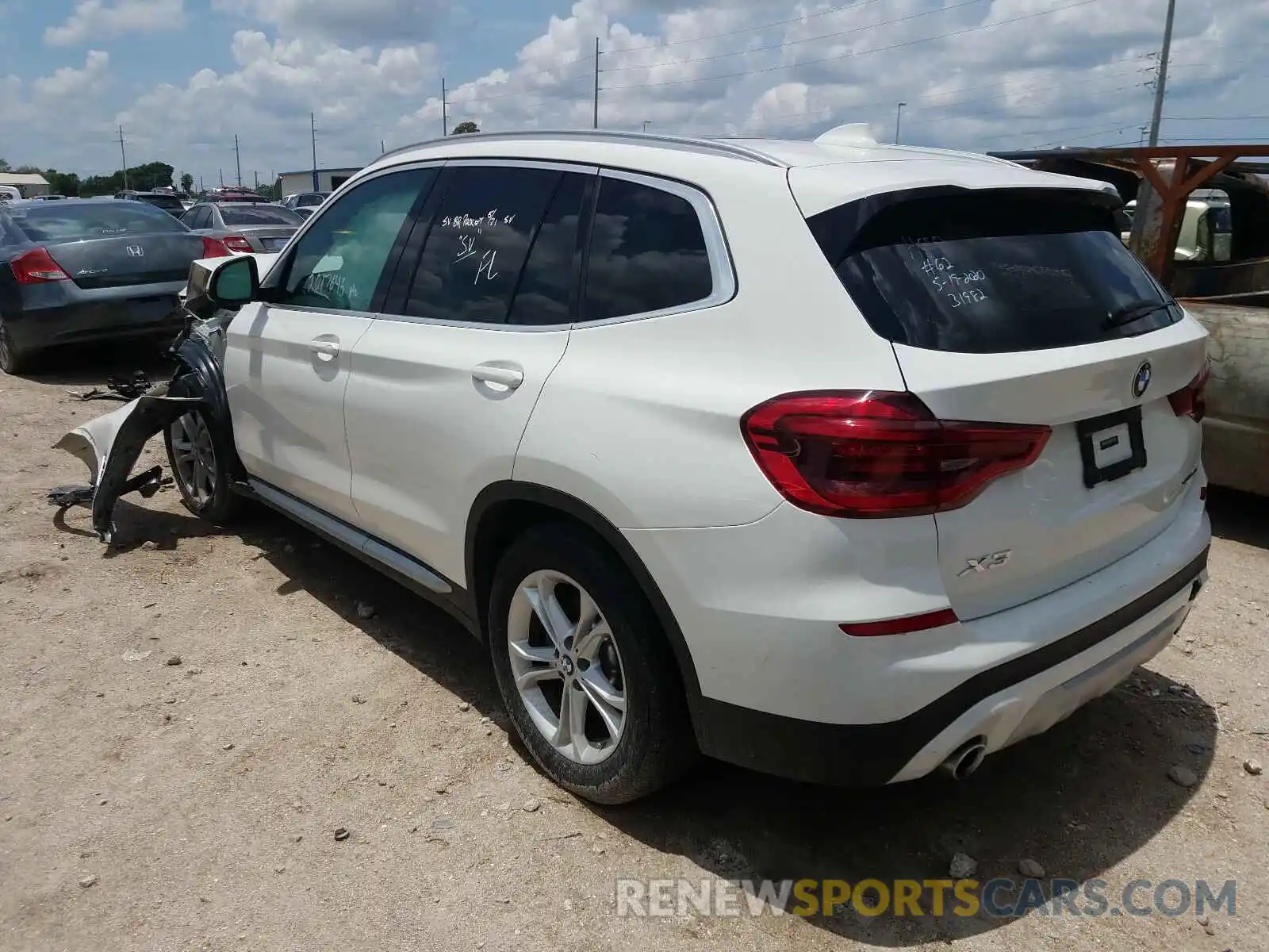 3 Фотография поврежденного автомобиля 5UXTR7C59KLR44530 BMW X3 2019