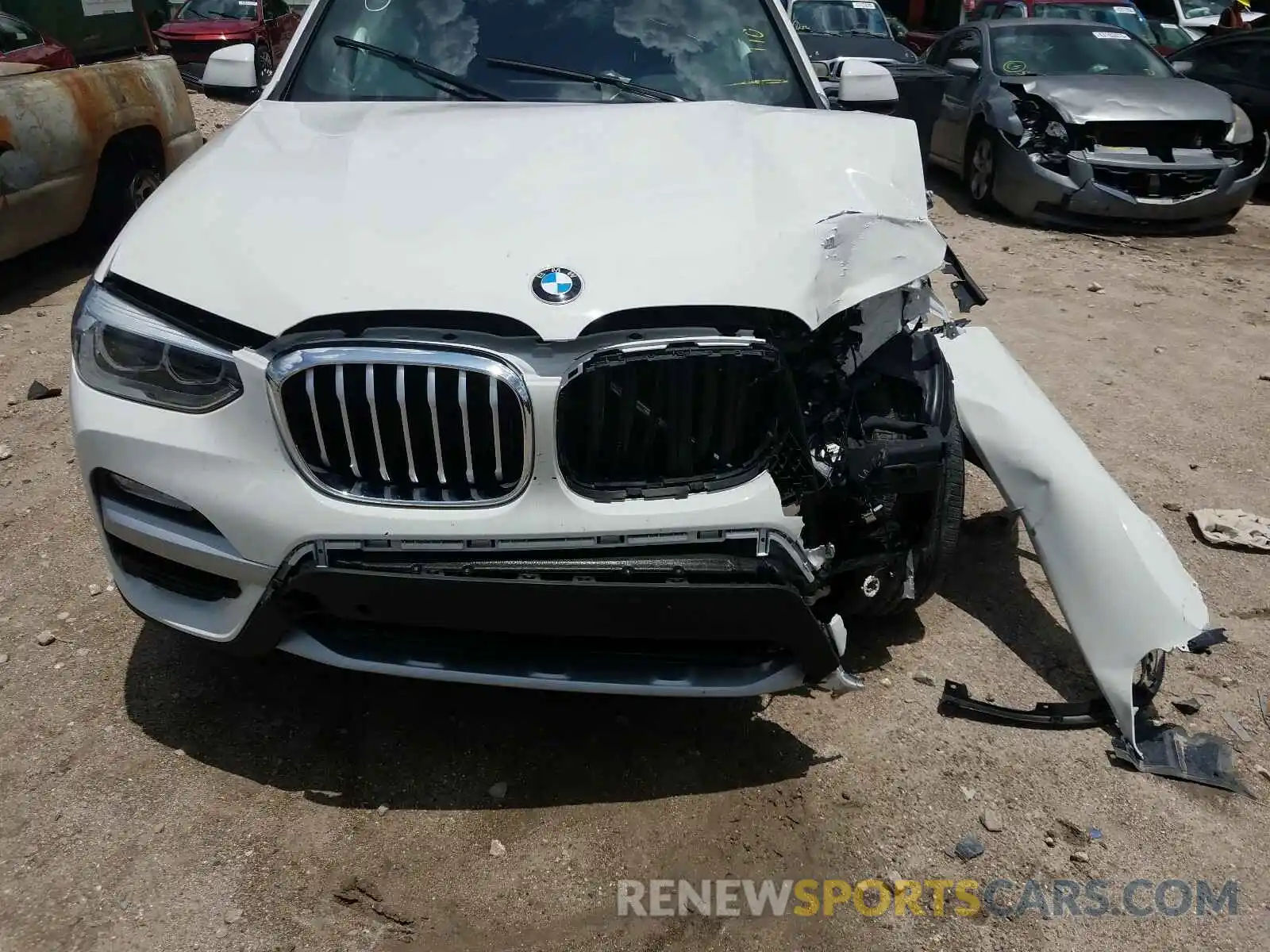 9 Photograph of a damaged car 5UXTR7C59KLR44530 BMW X3 2019