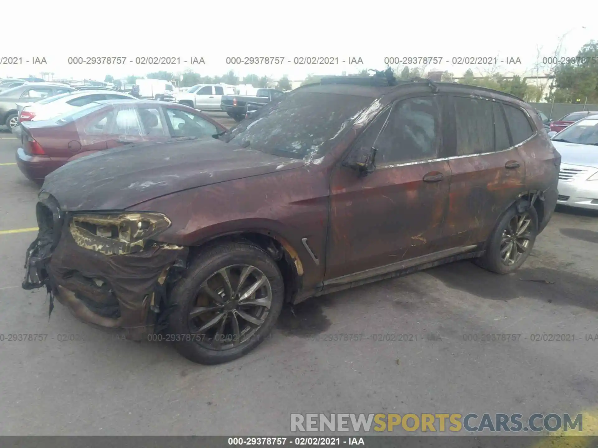 2 Фотография поврежденного автомобиля 5UXTR7C59KLR44673 BMW X3 2019