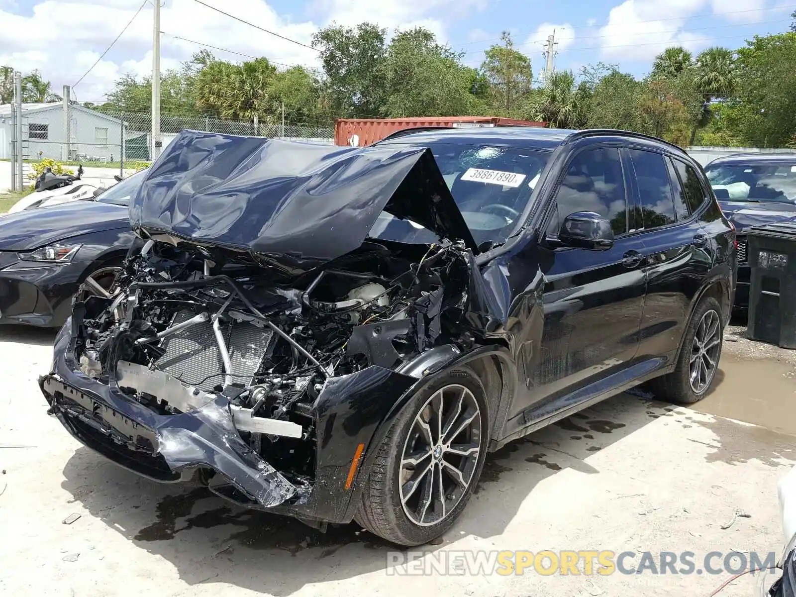 2 Photograph of a damaged car 5UXTR7C59KLR45449 BMW X3 2019