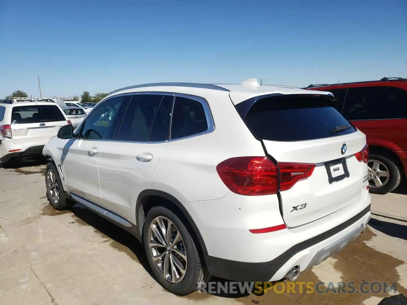 3 Photograph of a damaged car 5UXTR7C59KLR46150 BMW X3 2019