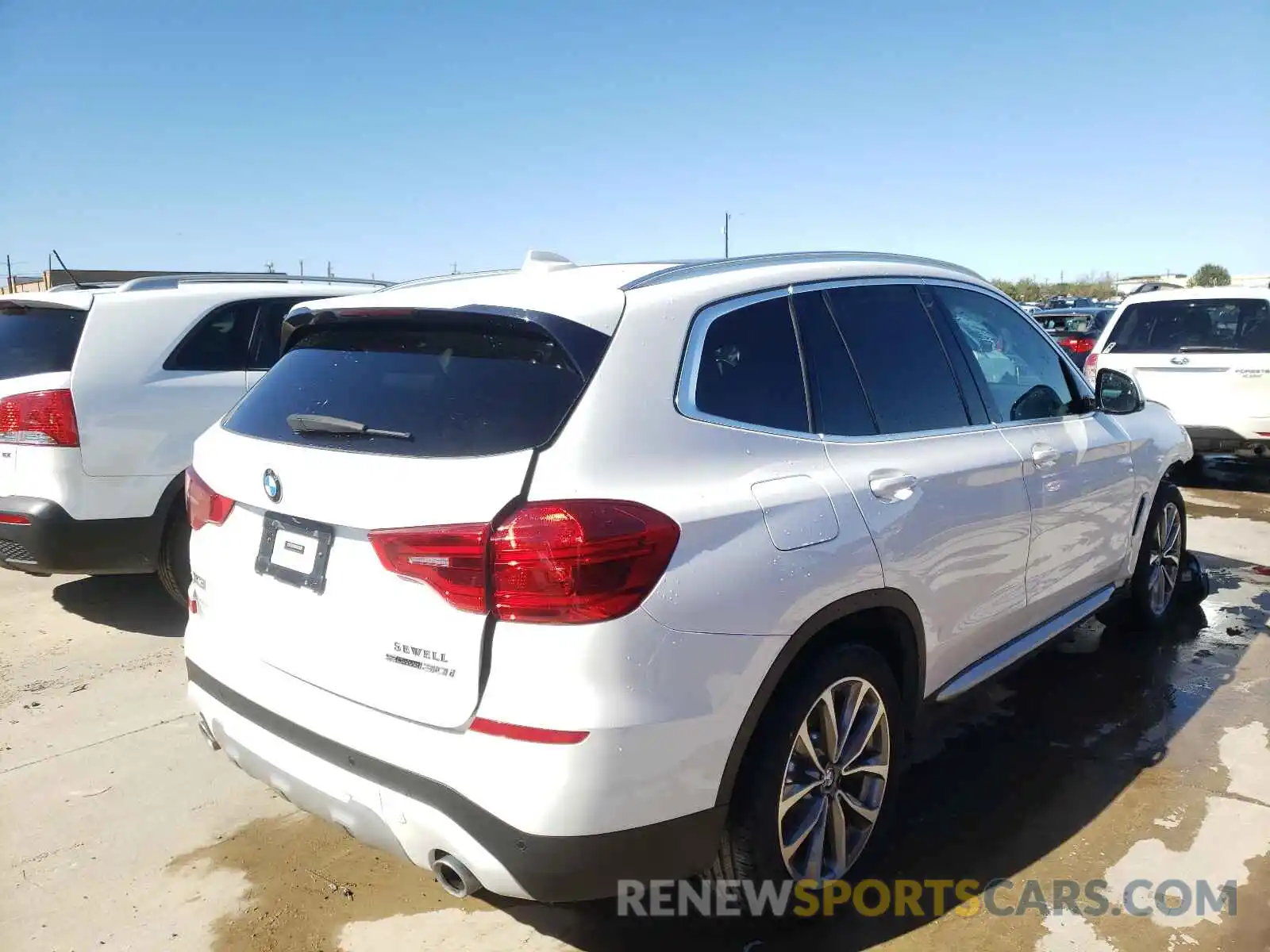 4 Photograph of a damaged car 5UXTR7C59KLR46150 BMW X3 2019